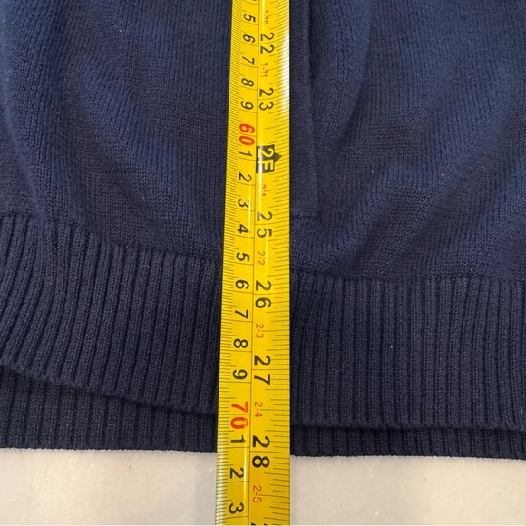 Lauren Ralph Lauren Active  Women's Hooded Zip Up Sweater Navy White Sz 2X NEW - Picture 6 of 11